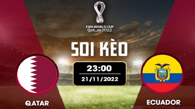 Soi kèo nhà cái V9 trận Qatar vs Ecuador,  20/11/2022 – Giải World Cup